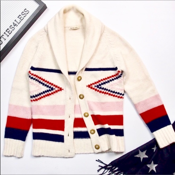 Marine Layer Sweaters - Marine Layer Sweater Shawl Collar Cardigan Navajo